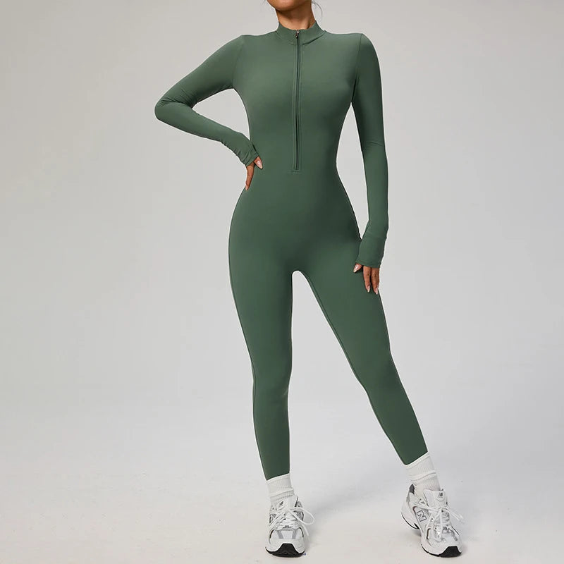 Macacão feminino SOISOU com zíper