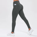 Calça legging esportiva feminina de ioga com bolsos, modeladora de bumbum e com controle abdominal, cintura alta, ideal para academia e atividades físicas.