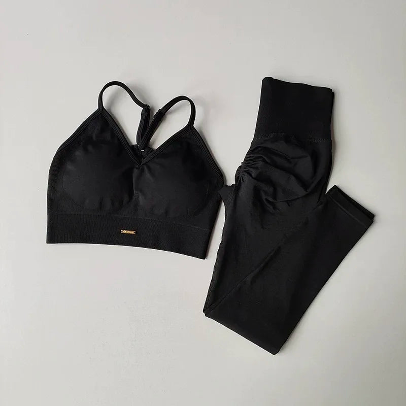 Conjunto de ginástica feminino