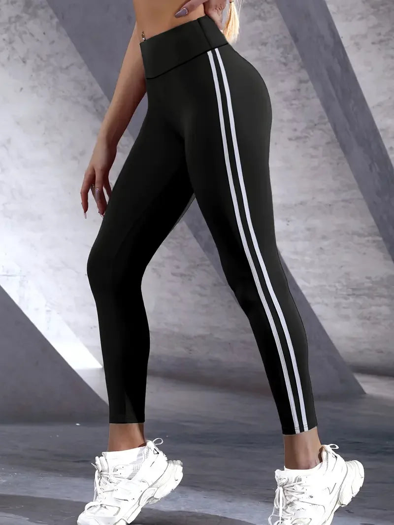 Leggings elásticas de cintura alta