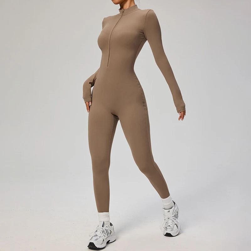 Macacão feminino SOISOU com zíper