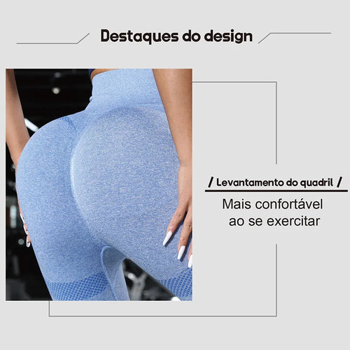Calça Legging Selene Fitness Sem Costura