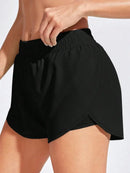Shorts Fitness femininos, leggings elásticas para treino e corrida, ideais para academia e outras atividades físicas.