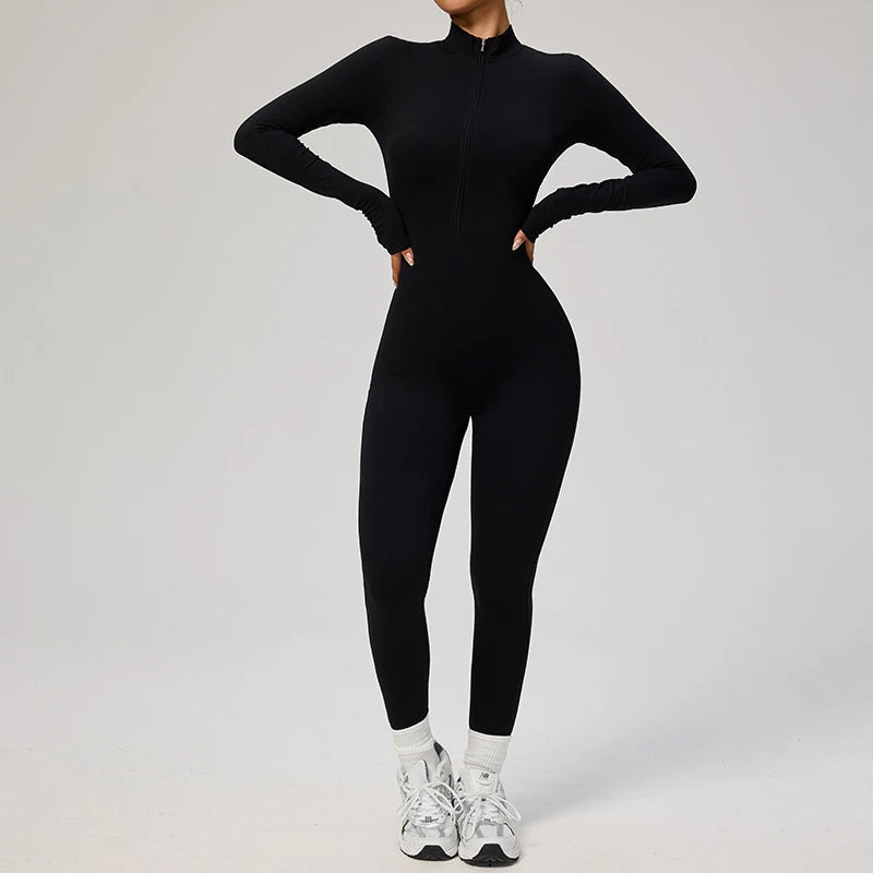 Macacão feminino SOISOU com zíper