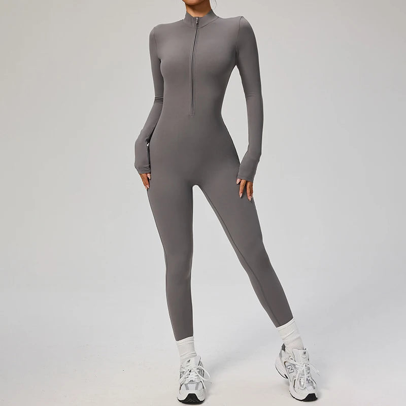 Macacão feminino SOISOU com zíper