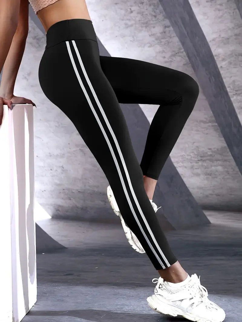 Leggings elásticas de cintura alta