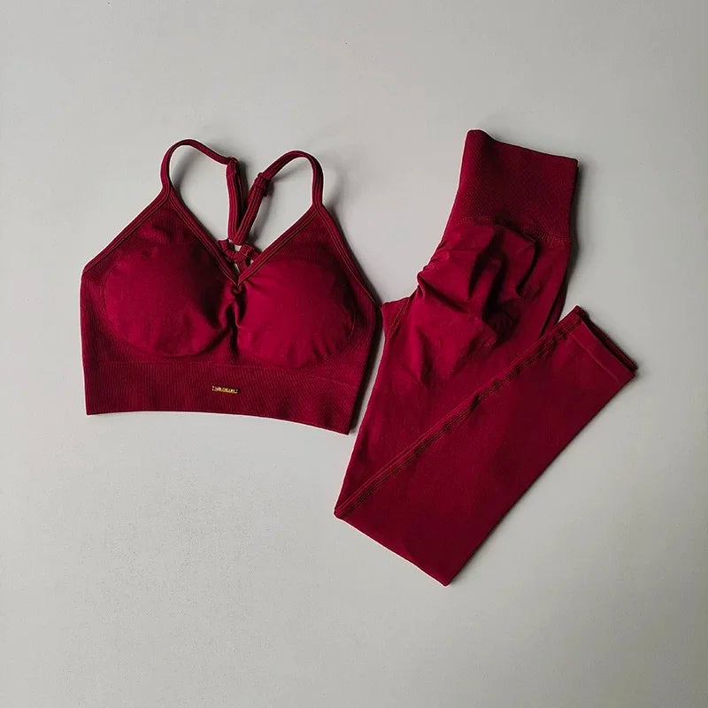 Conjunto de ginástica feminino