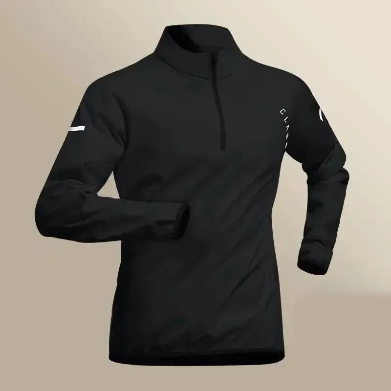 Conjunto de jaqueta e calça esportiva