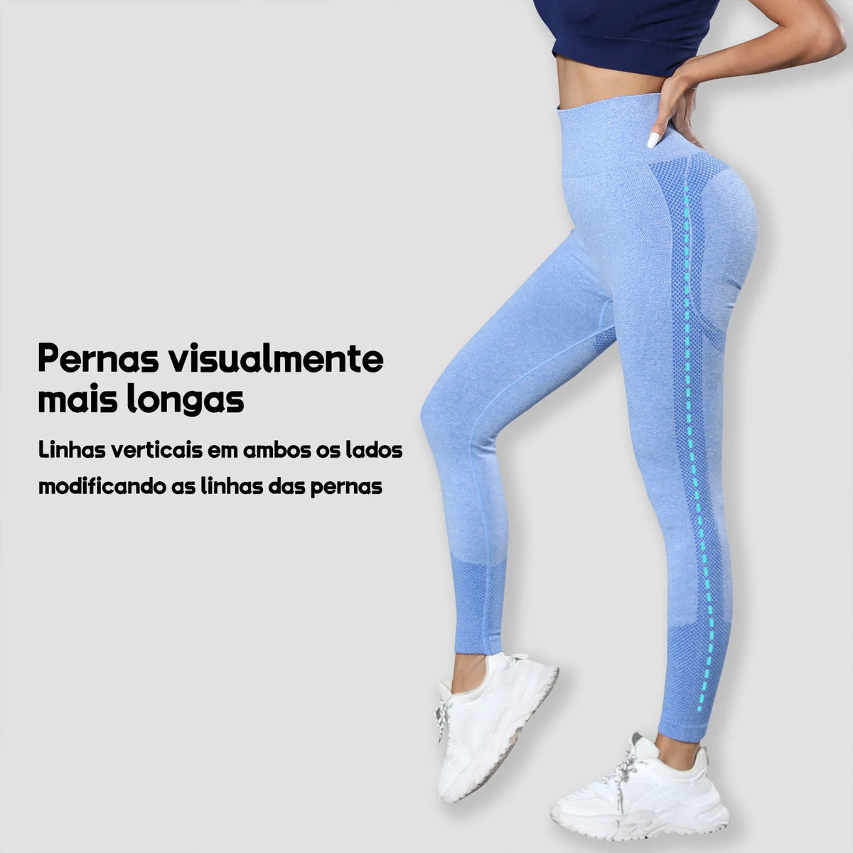 Calça Legging Selene Fitness Sem Costura